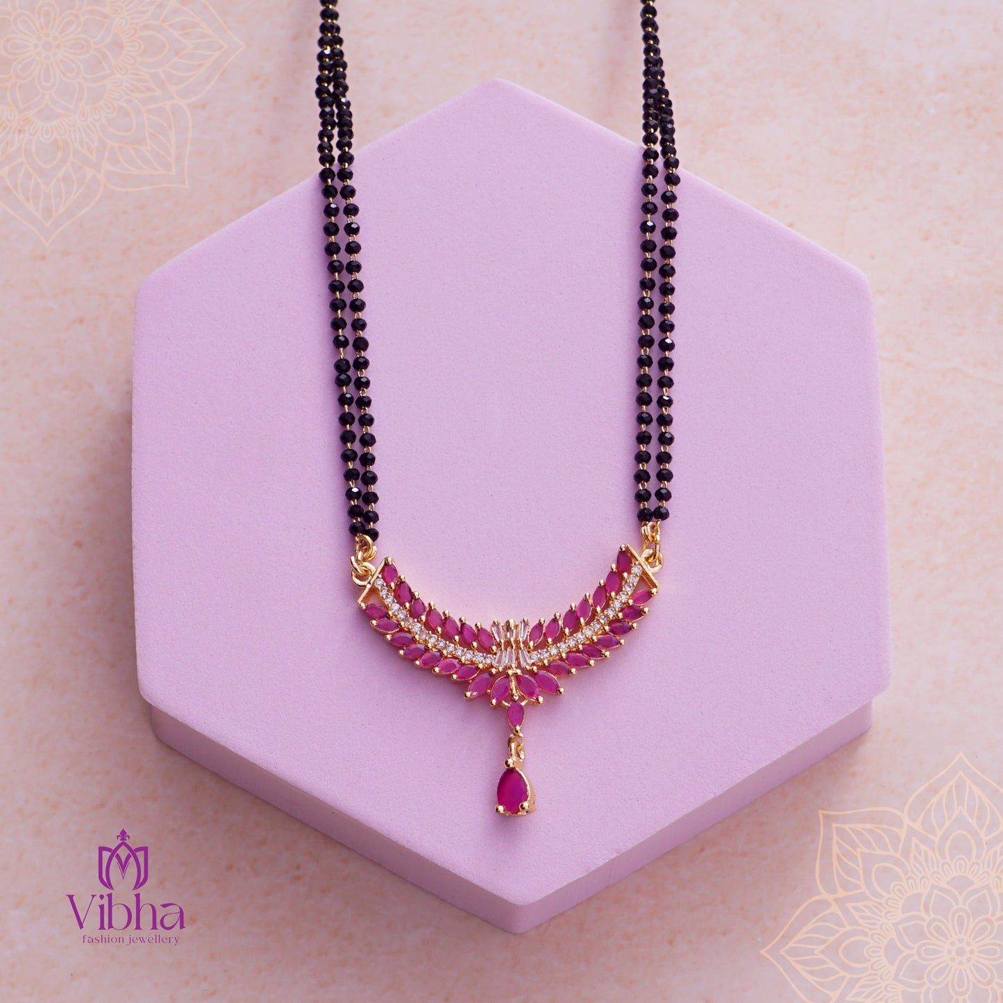 Chandbali Design Mangalsutra