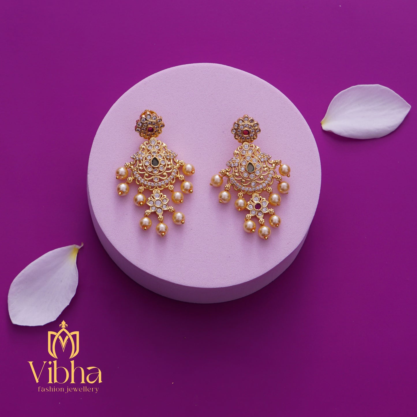 Double Peacock Design Necklace and Earrings Set