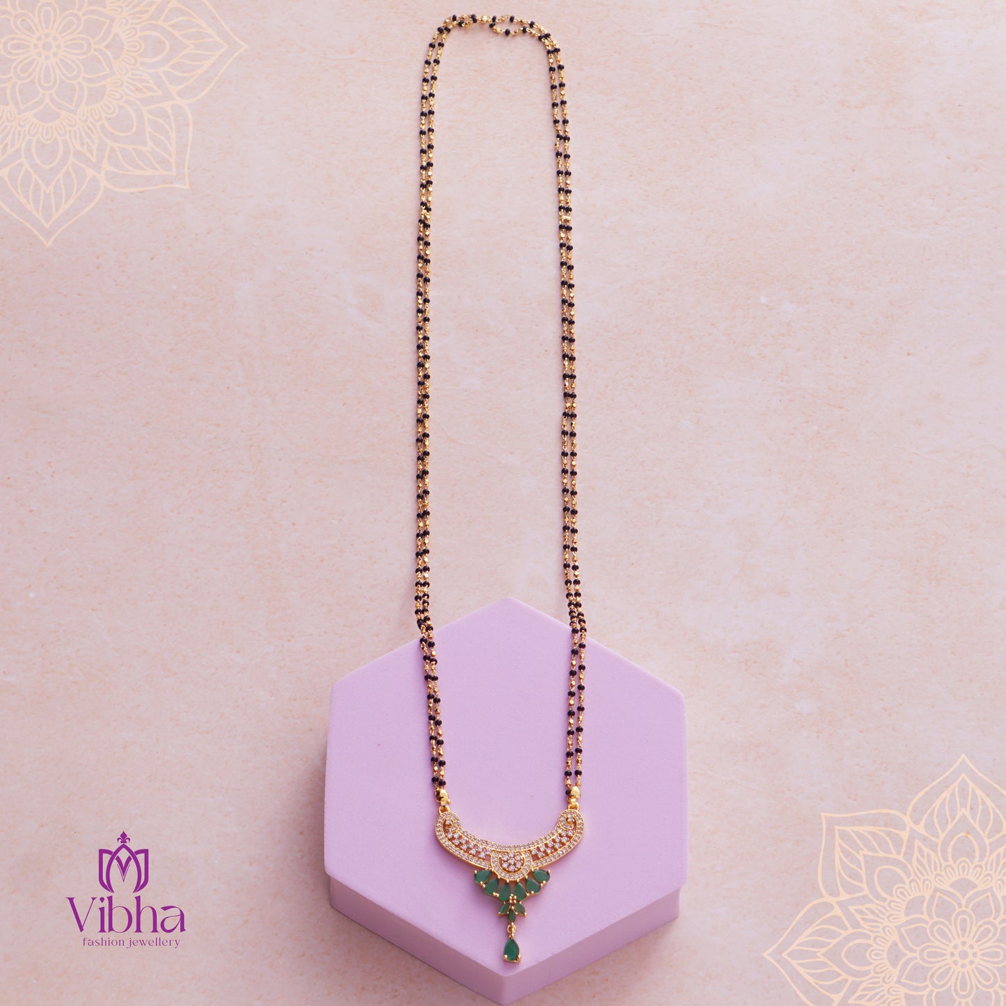 Chandbali Design Mangalsutra