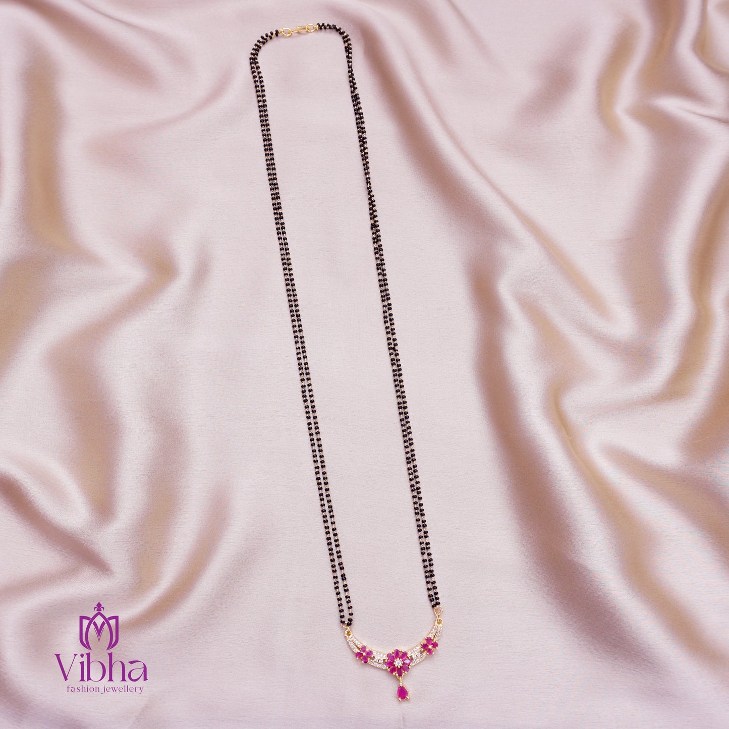 Floral Design Mangalsutra