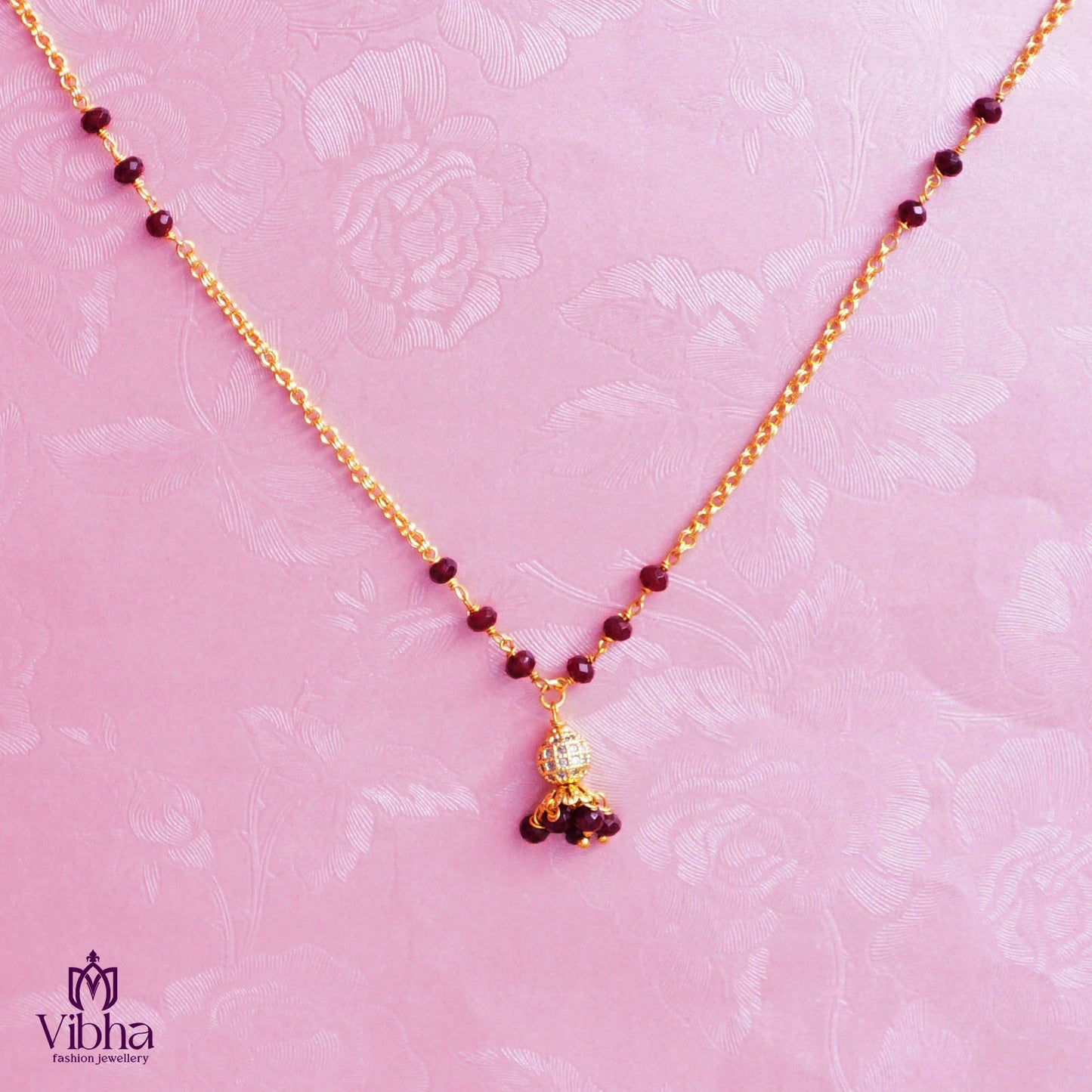 Daily wear chains with cz ball