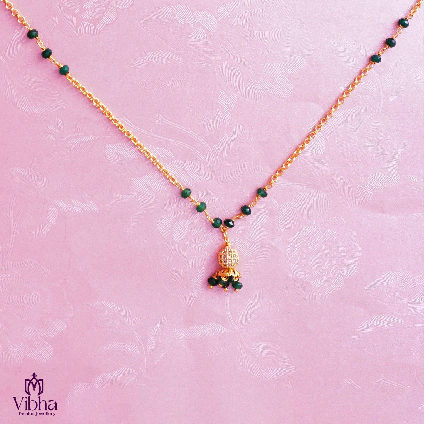 Daily wear chains with cz ball