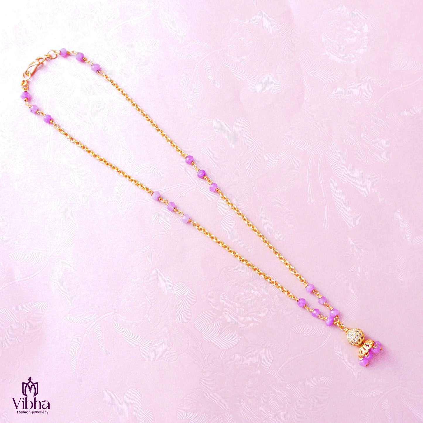 Daily wear chains with cz ball