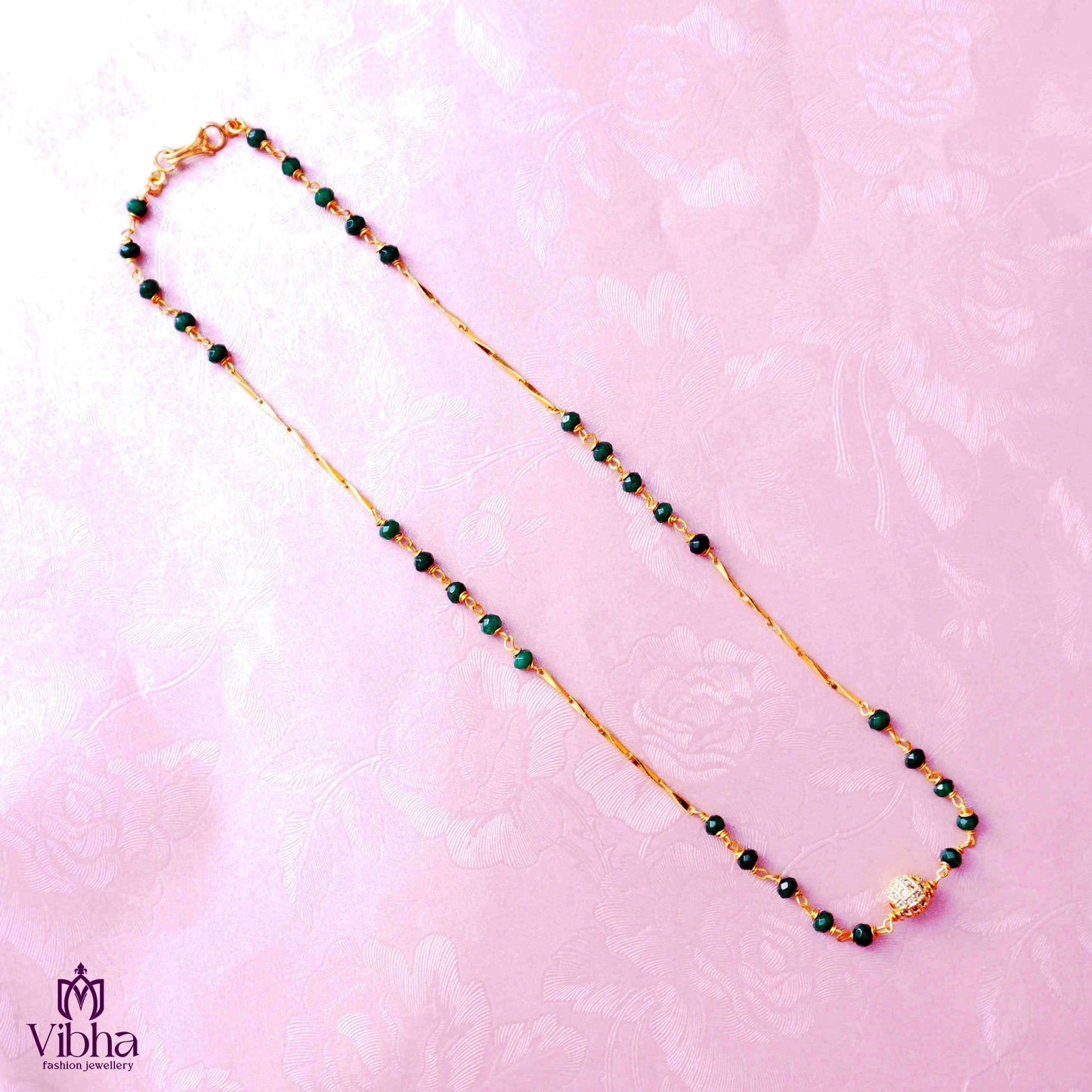 DAILY WAER CHAINS WITH CZ BALL