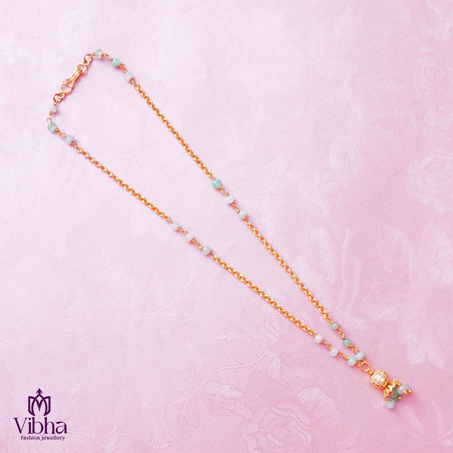 Daily wear chains with cz ball