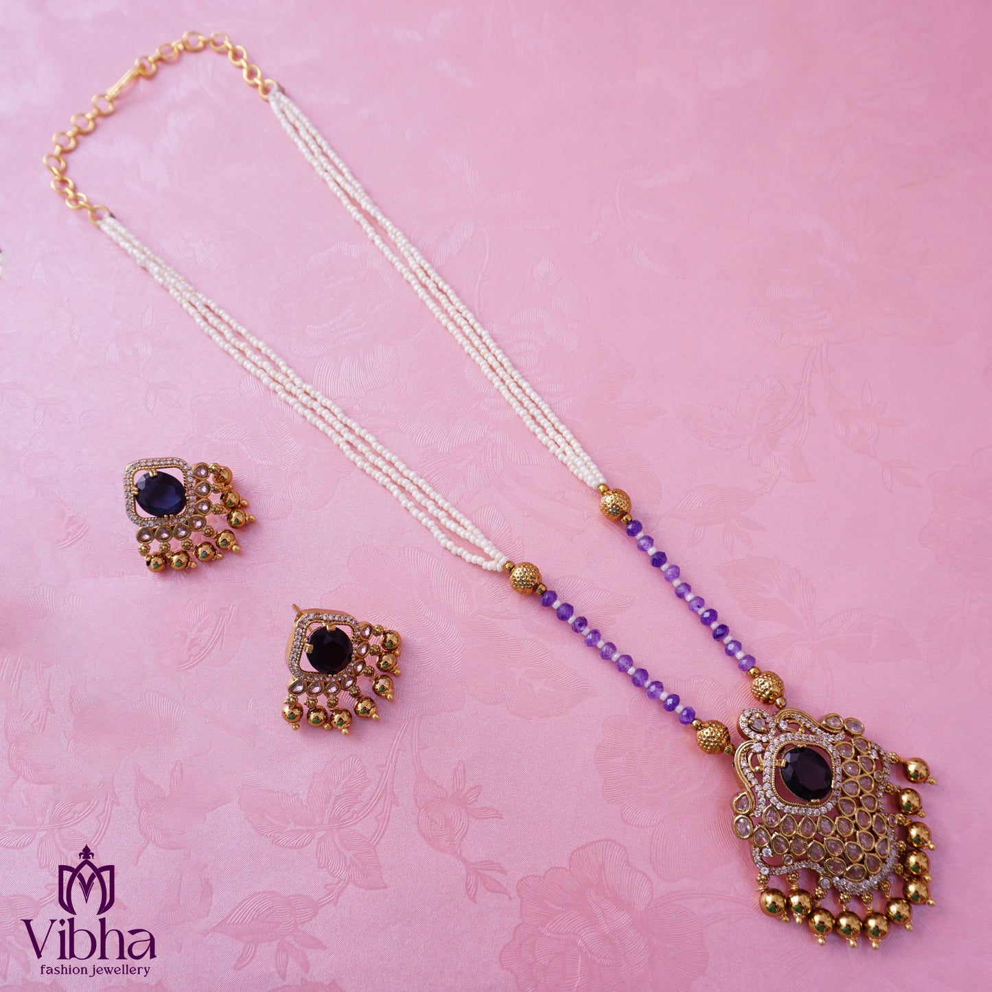 Exquisite Beads Haram Set