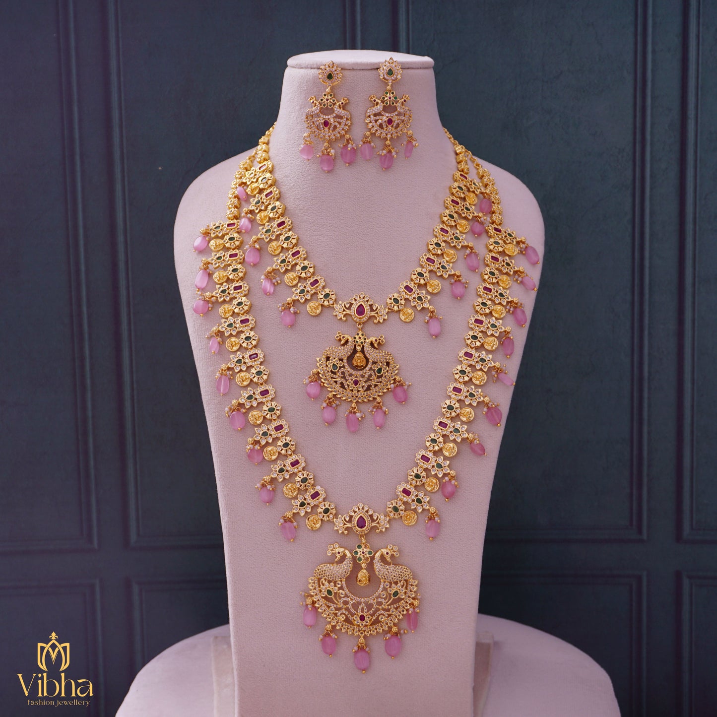 Kasu Designed Lakshmi Devi Combo Set