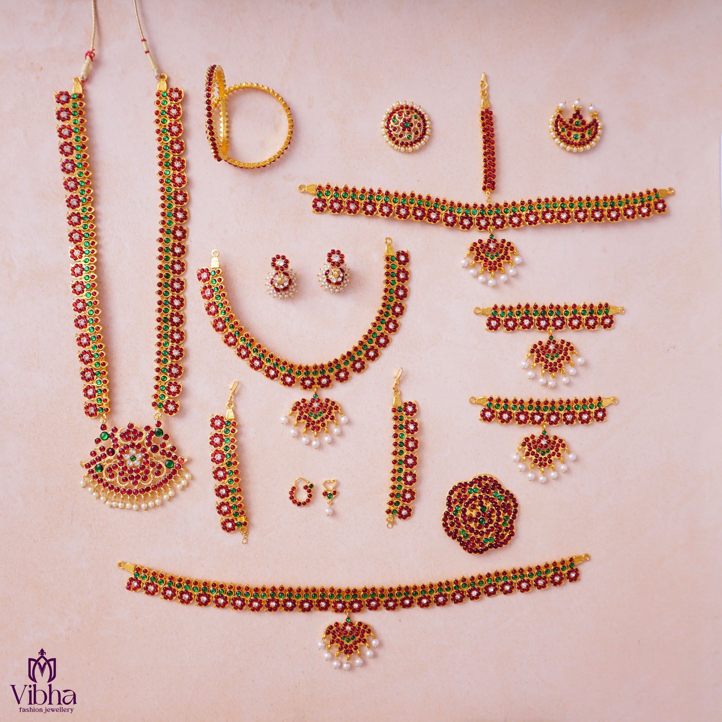 Mango Design Bharatanatyam Dance Set