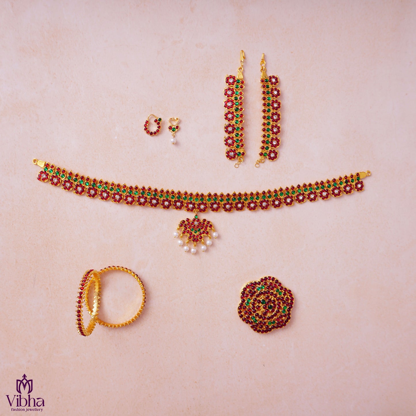 Mango Design Bharatanatyam Dance Set