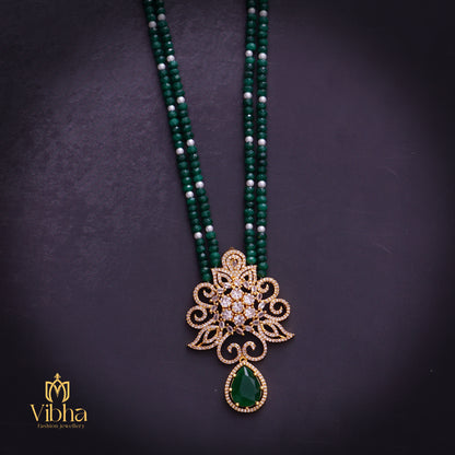 Floral Design Beads Mala
