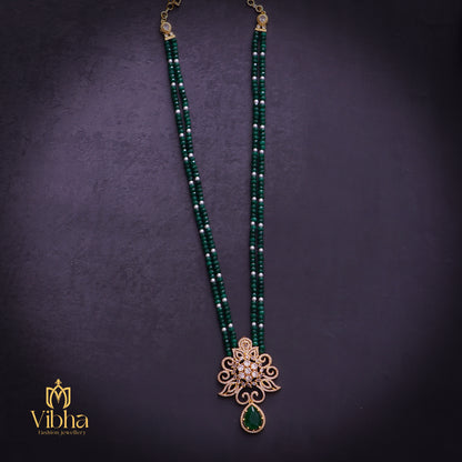 Floral Design Beads Mala