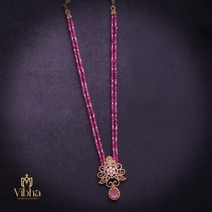 Floral Design Beads Mala