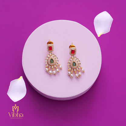 Exquisite Peacock Design Necklace and Earrings Set