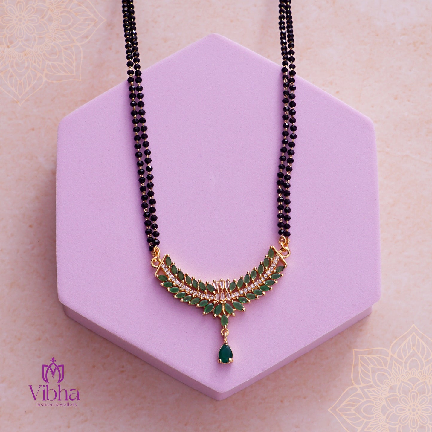 Chandbali Design Mangalsutra