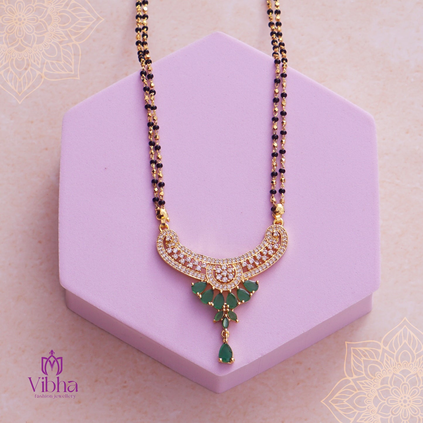 Chandbali Design Mangalsutra