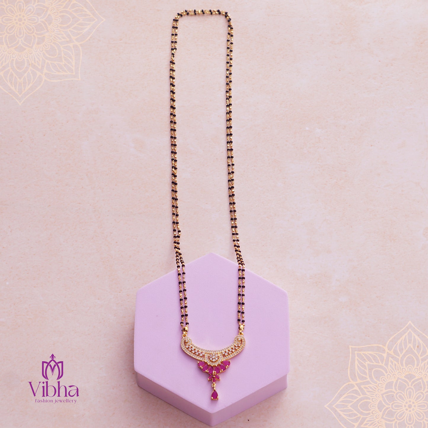 Chandbali Design Mangalsutra