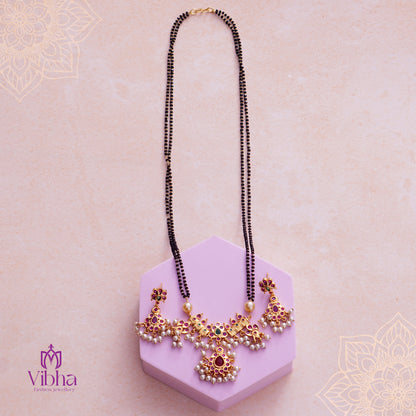 Chandbali Design Mangalsutra Set