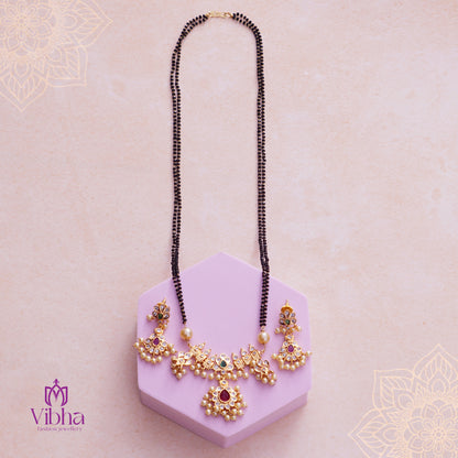 Chandbali Design Mangalsutra Set