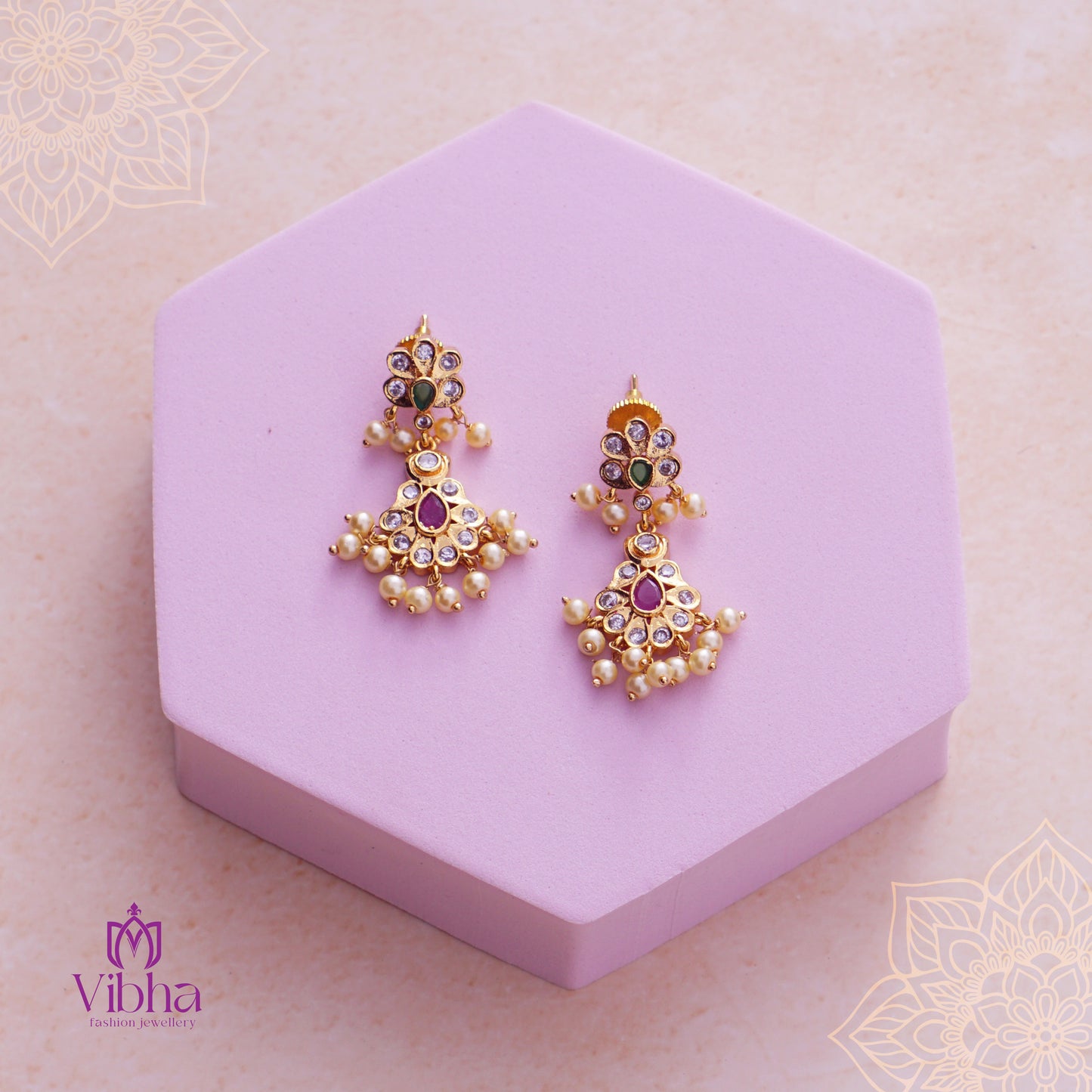 Chandbali Design Mangalsutra Set