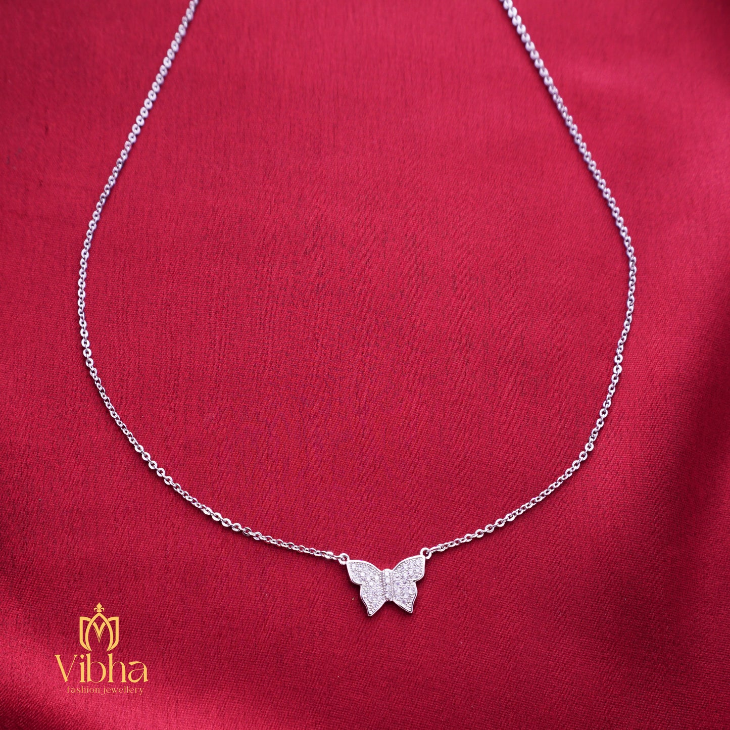 Butterfly Design Minimal Necklace