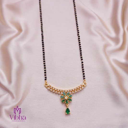 Floral Design Mangalsutra