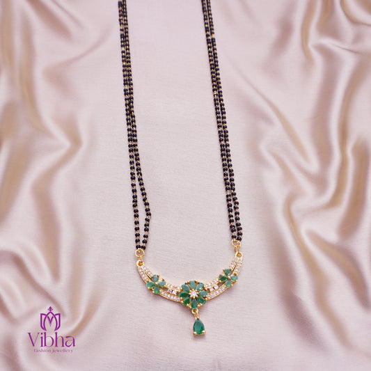 Floral Design Mangalsutra