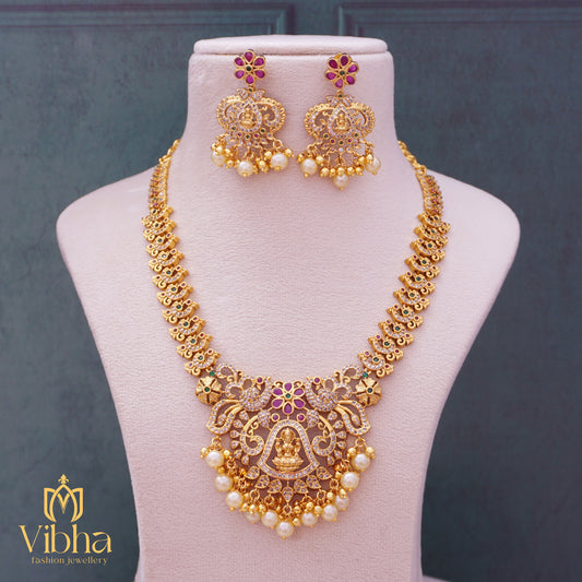 Lakshmi Devi Necklace Set
