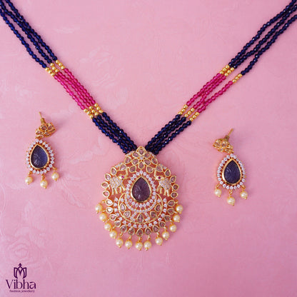 Beads Haram with Elephant Pendant