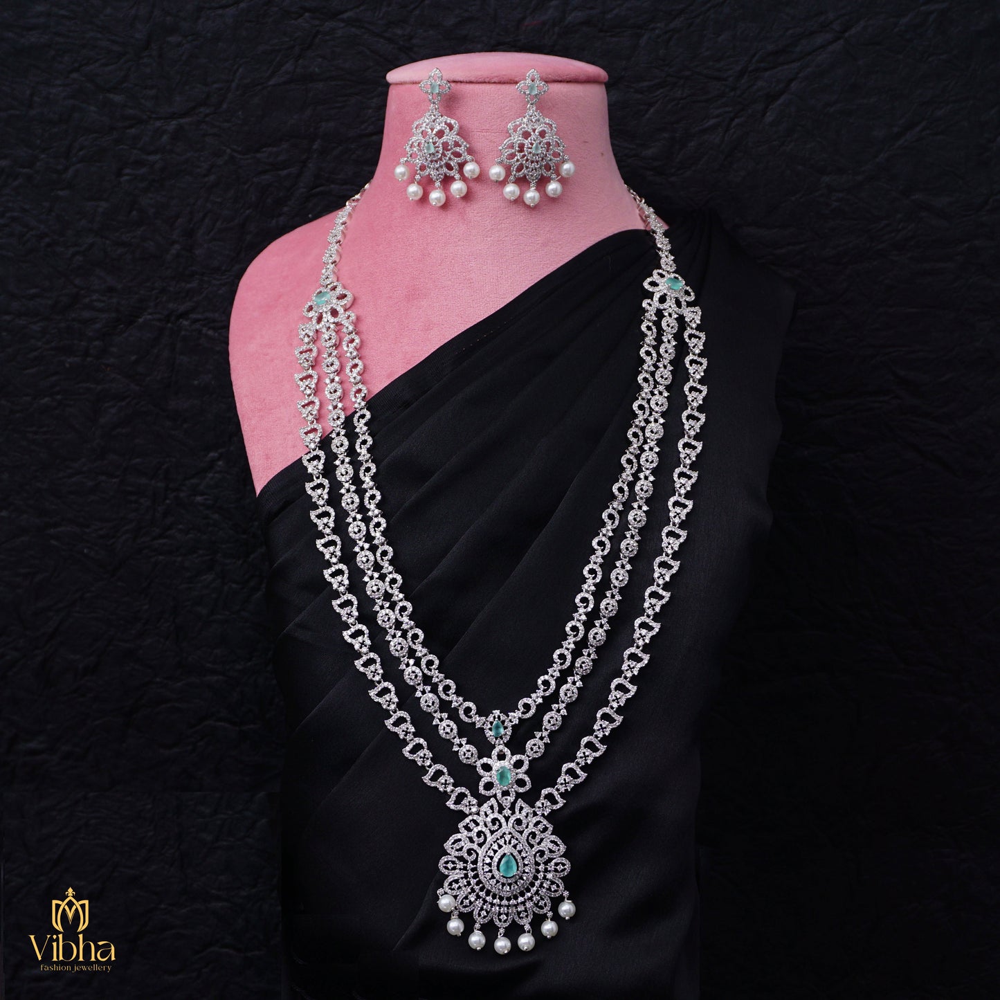 3-Step Haram Set with Circular and Mango Motifs