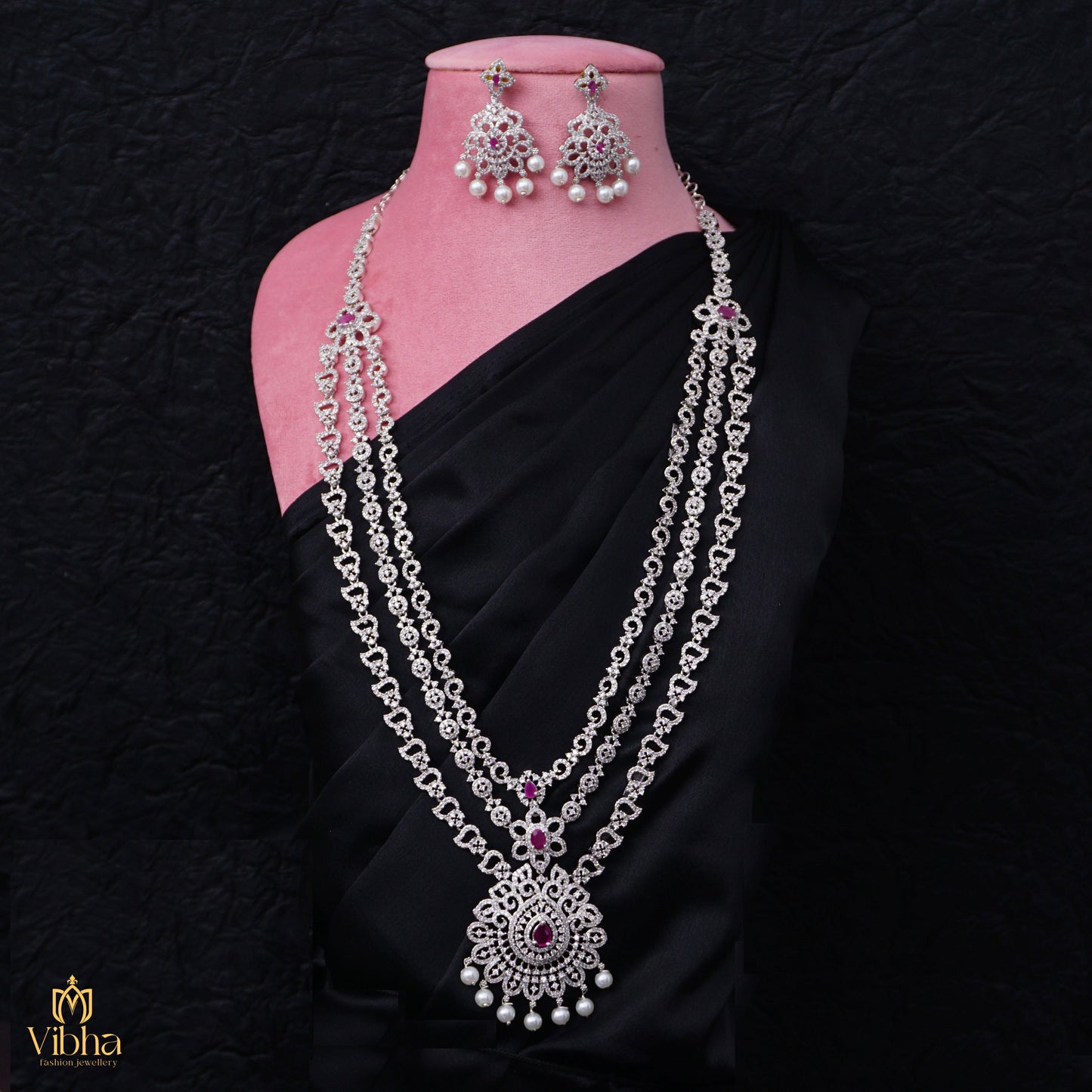 3-Step Haram Set with Circular and Mango Motifs