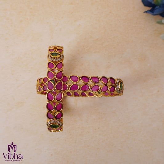 Leafy Designed Bangles