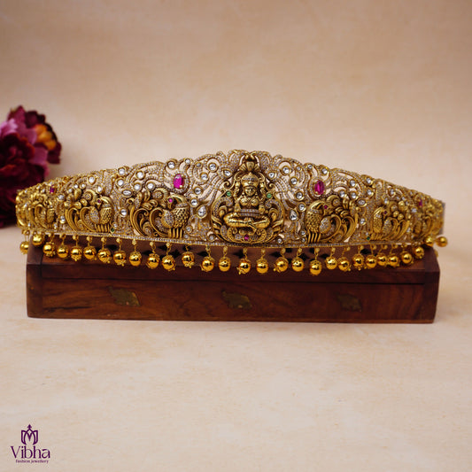 Peacock Design Lakshmi Devi Bridal Vadanam