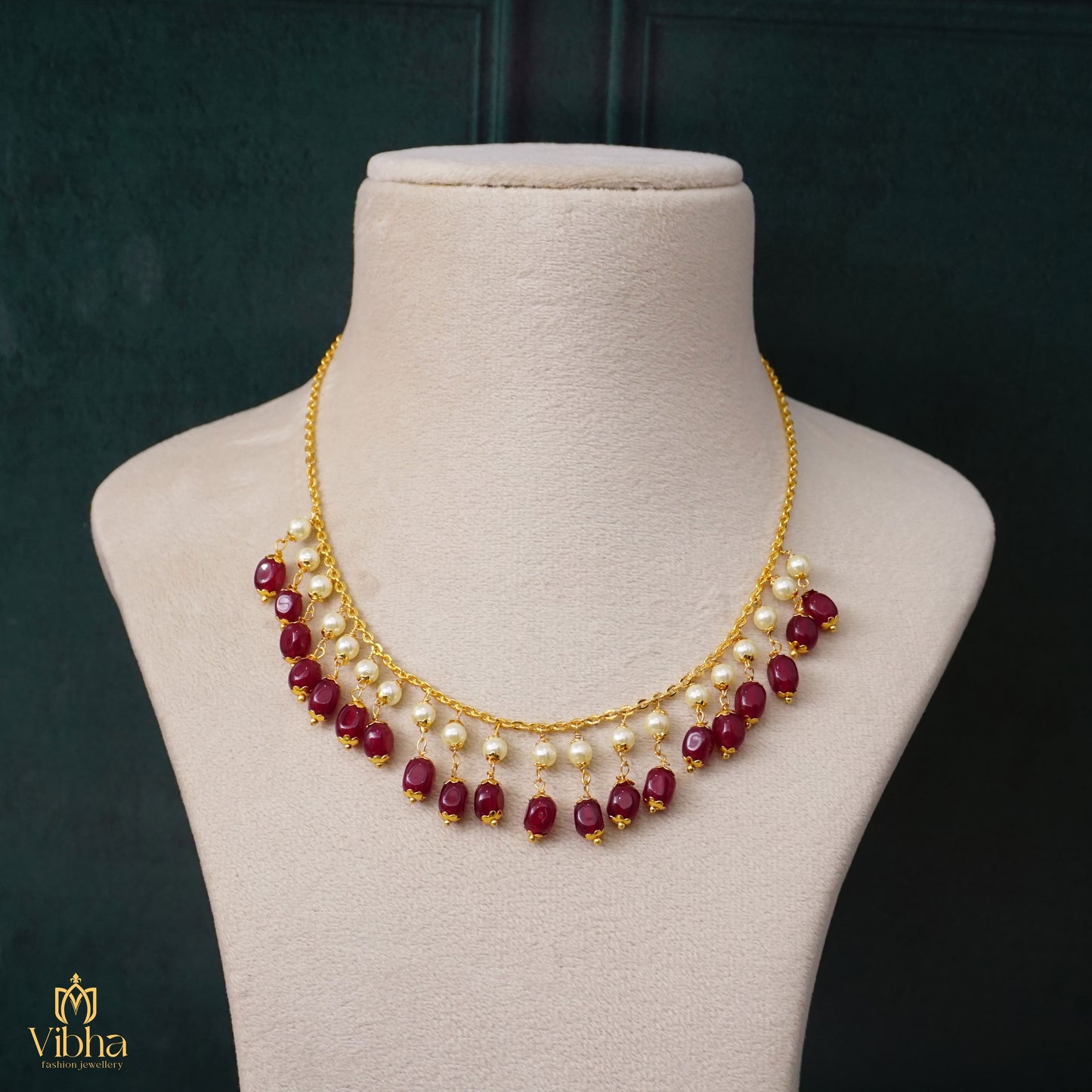 Choker Style Beads Necklace