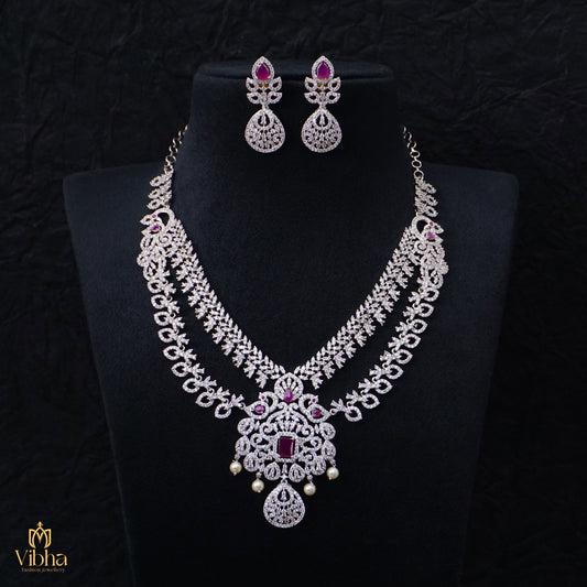 Double Step Non-Deity Bridal Necklace Set