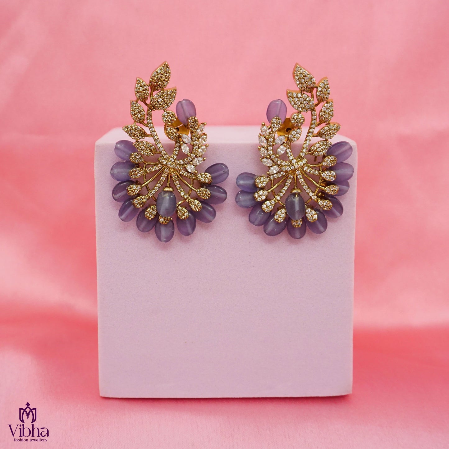 Mehandi Victorian Finished Earcuff Earrings
