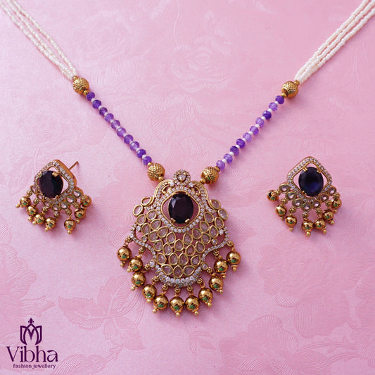 Exquisite Beads Haram Set