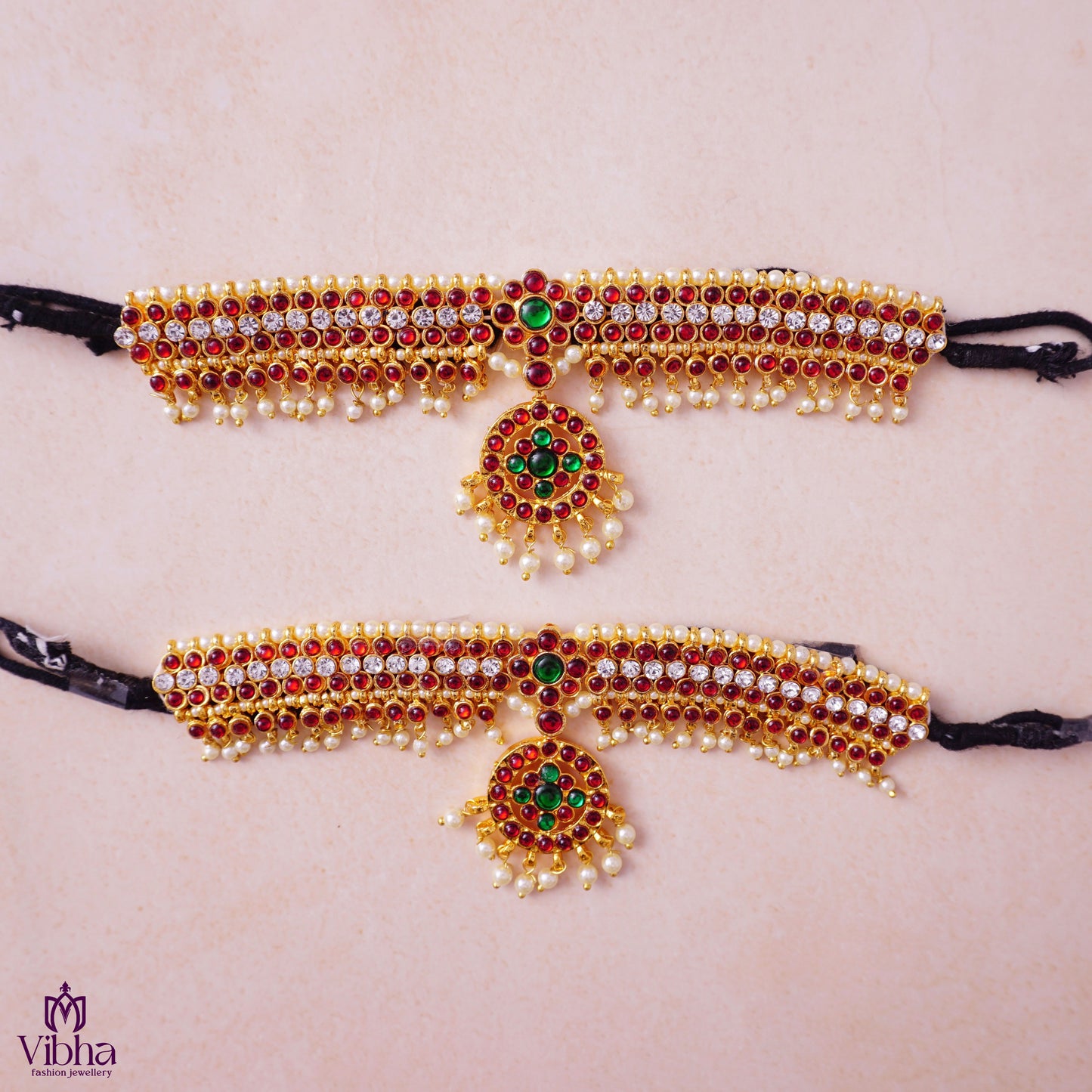 Bharatanatyam Bits Design Dance Set