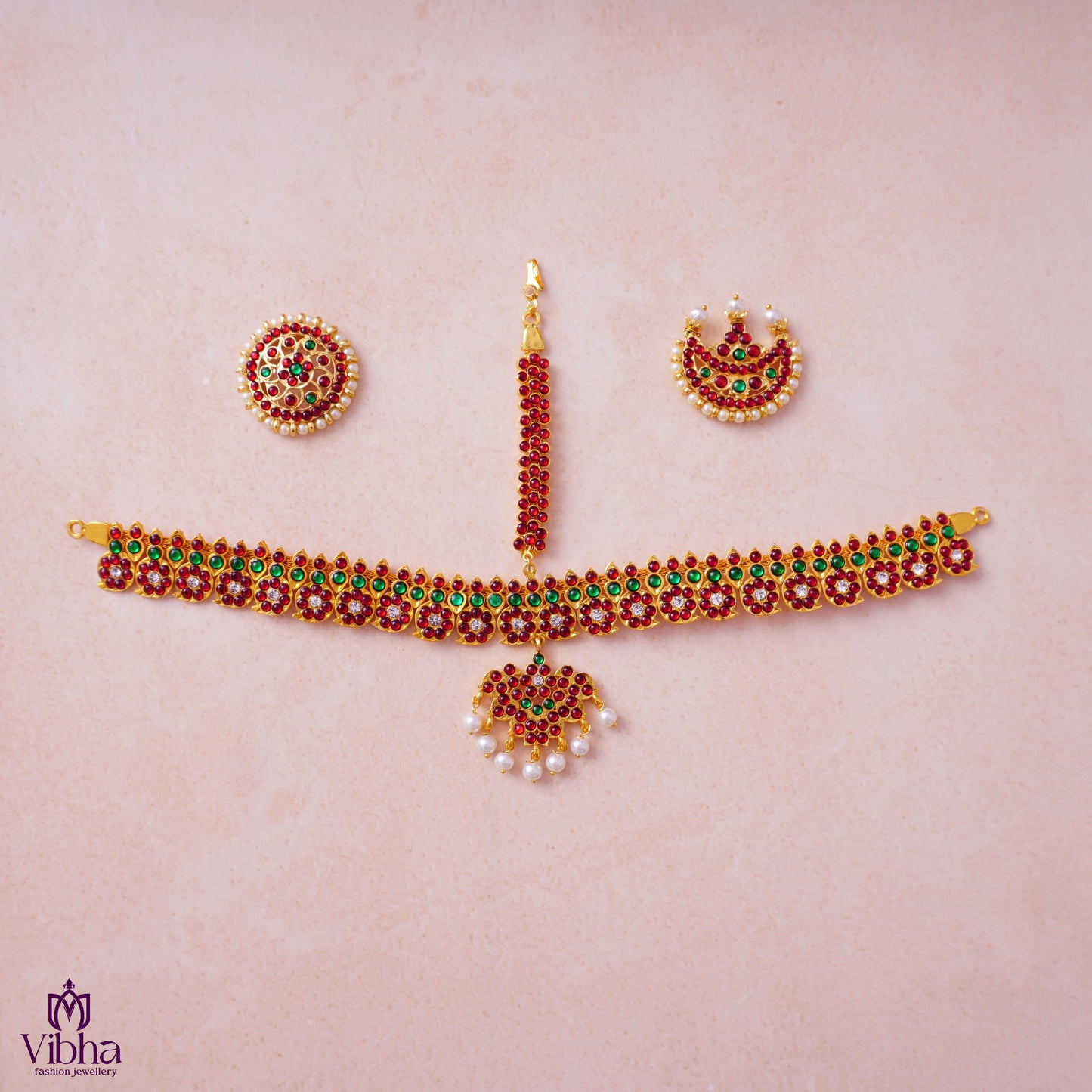 Mango Design Bharatanatyam Dance Set