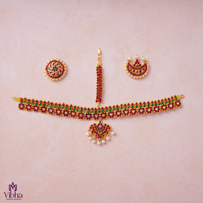 Mango Design Bharatanatyam Dance Set