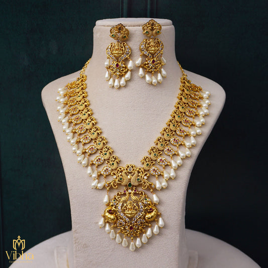 Bridal Lakshmi Devi Necklace Set